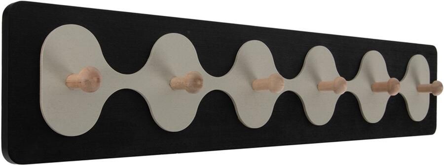 Present Time Coatrack Rizar Large Zwart & Wit