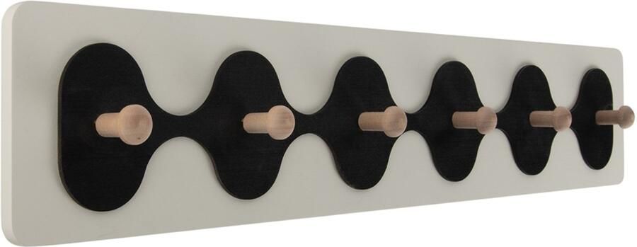 Present Time Coatrack Rizar Large Zwart & Wit