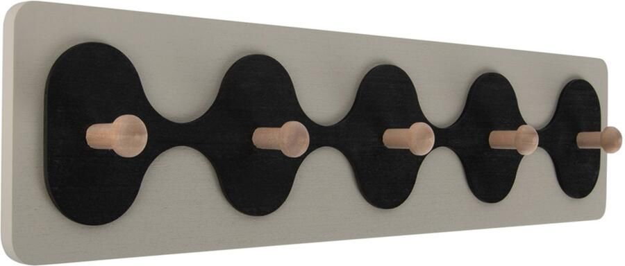 Present Time Coatrack Rizar Medium Zwart & Wit