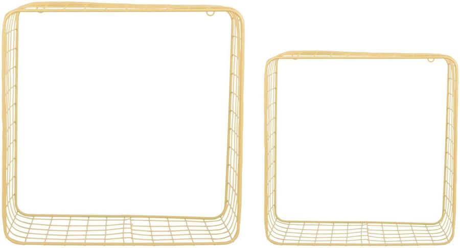 Present Time Wandrek Reja Zachtgeel 15x35x35cm Scandinavisch