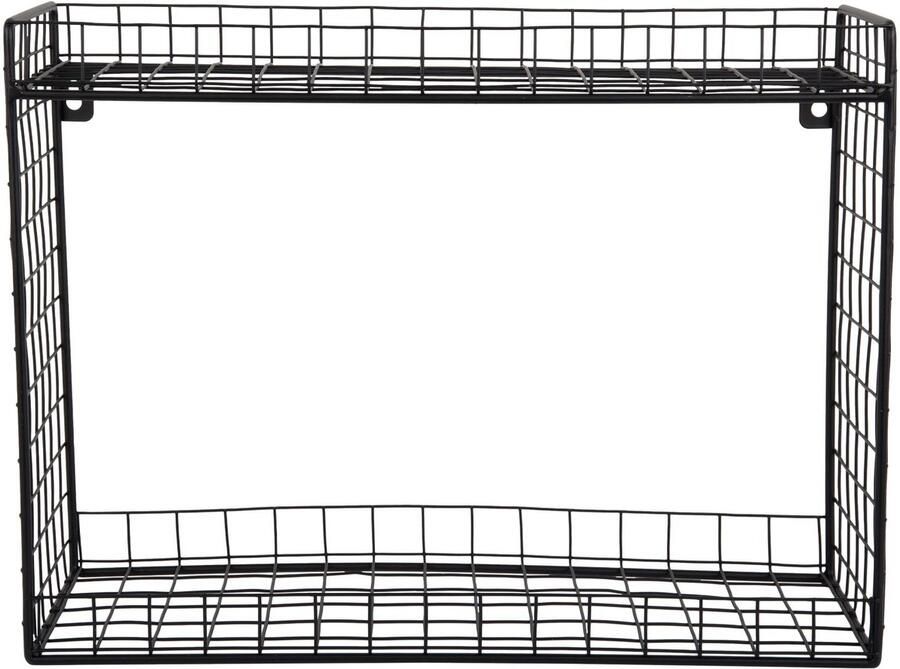 Present Time Wandrek Reja Zwart 15x40x30cm Scandinavisch