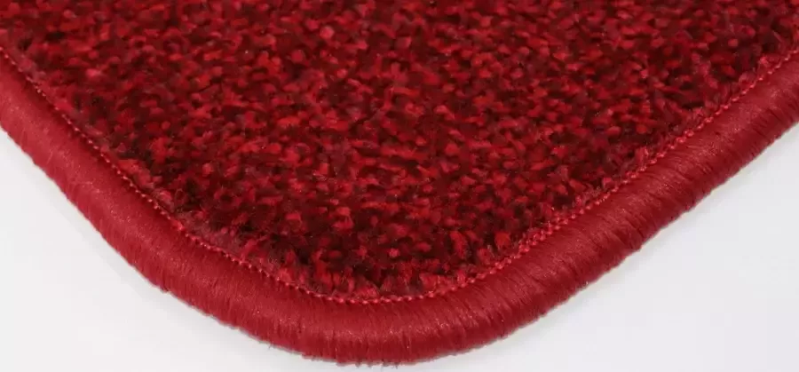 Prima vloerkleden 2x Vloerkleed Binnenmat Monza rood 90x100cm