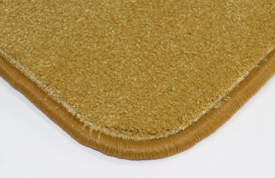 Prima vloerkleden Vloerkleed Bedmat Bankmat Dora goud geel 40x160cm