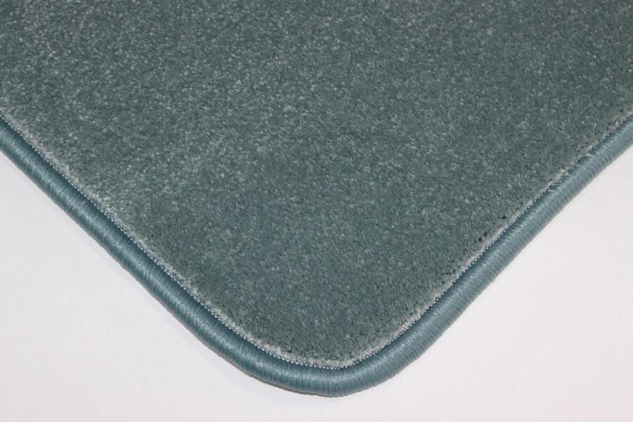 Prima vloerkleden Vloerkleed Bedmat Tamara blauw groen 50x170