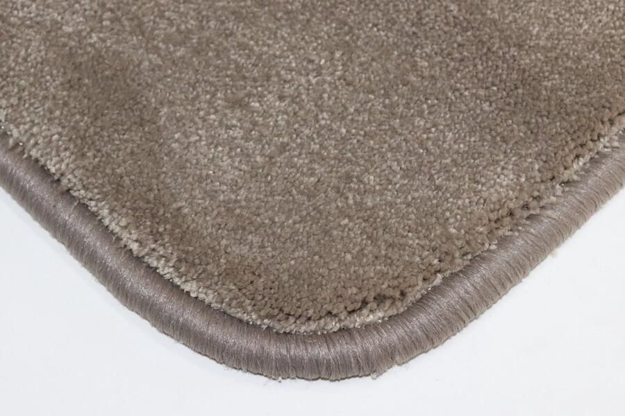 Prima vloerkleden Vloerkleed Bedmat Valerie taupe 40x140cm