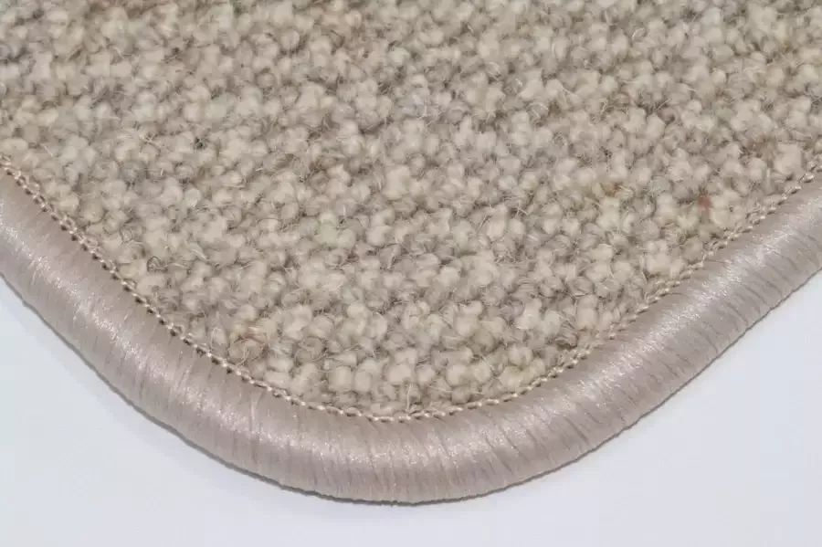 Prima vloerkleden Wollen Vloerkleed Barbara beige ecru 70x90cm
