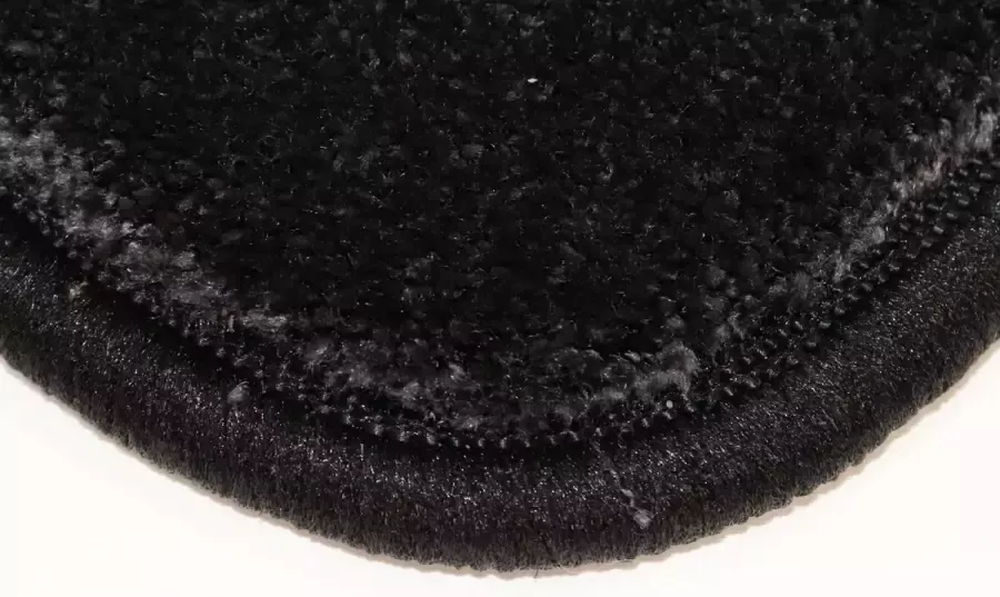 Prima vloerkleden Vloerkleed Bedmat Bella zwart antraciet 35x160cm