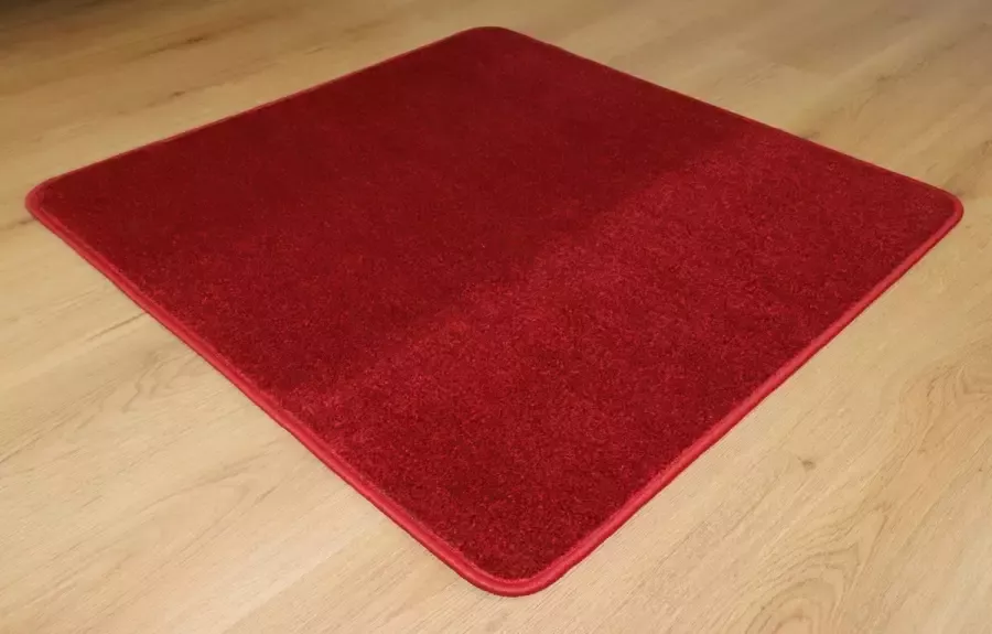 Prima vloerkleden Vloerkleed Binnenmat Monza rood 90x90cm