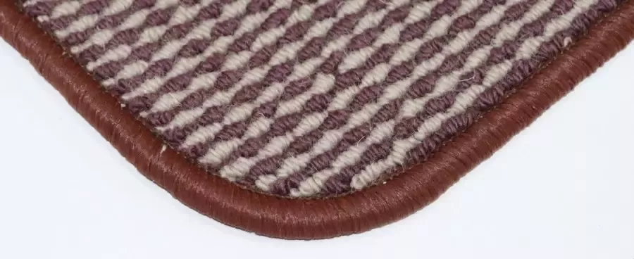 Prima vloerkleden Vloerkleed Loper Dirkje paars beige 78x170cm