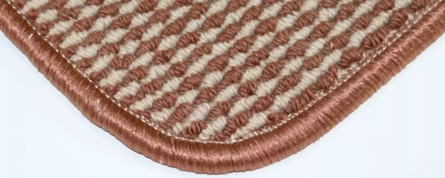 Prima vloerkleden Vloerkleed Loper Dirkje rood bruin beige 78x170cm