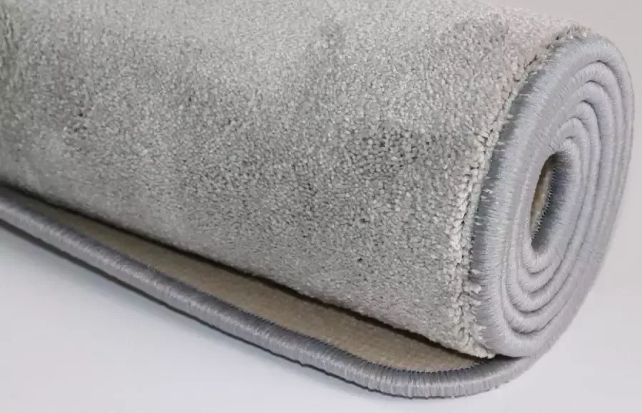 Prima vloerkleden Vloerkleed loper Tamara licht grijs 80x150