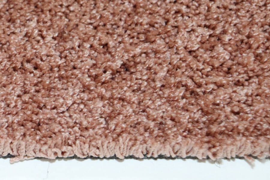 Prima vloerkleden Wastafel mat Badkamermat Soft zalm oud roze 60x120 antislip