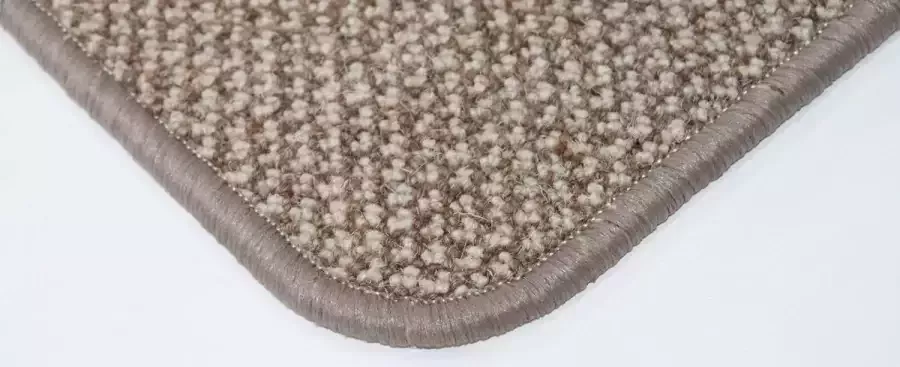 Prima vloerkleden Wollen Vloerkleed Barbara bruin beige 65x177cm