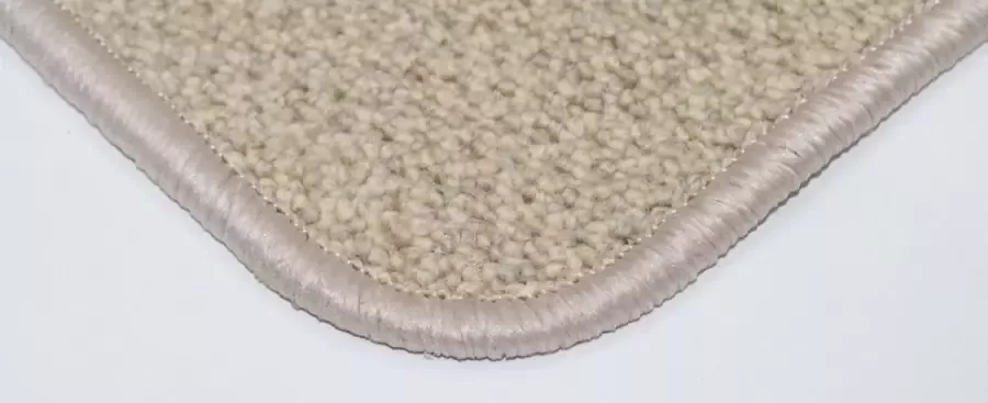 Prima vloerkleden Wollen Vloerkleed Loper Barbara wit creme 70x170