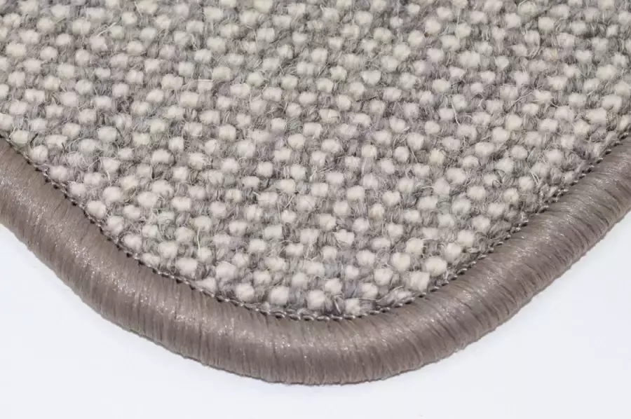 Prima vloerkleden Wollen Vloerkleed Binnenmat Diva ecru grijs 90x100