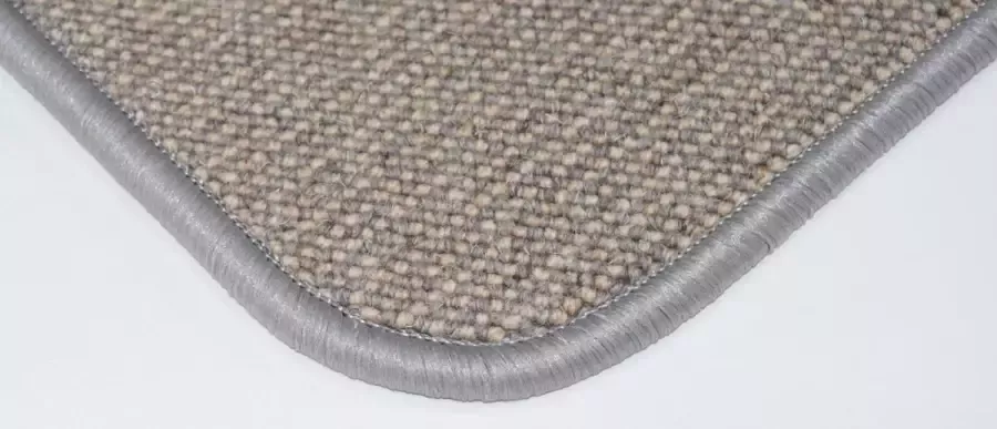 Prima vloerkleden Wollen Vloerkleed Loper Diva grijs bruin 70x140cm