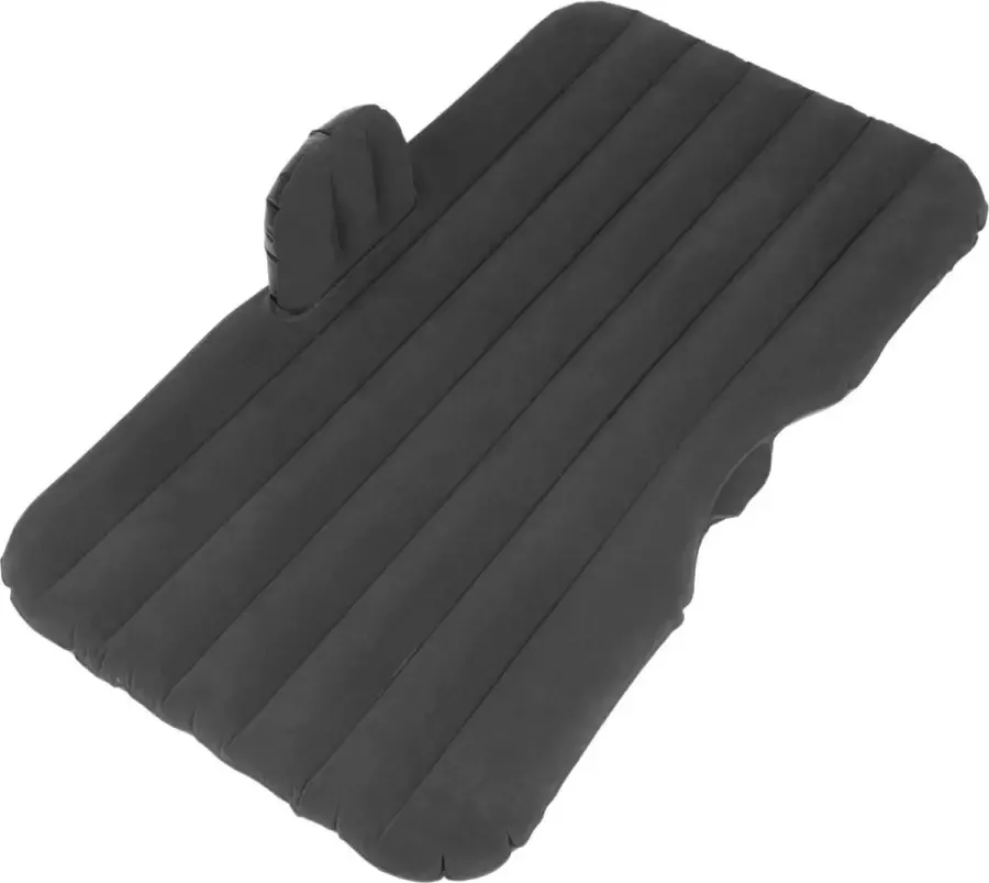 Primematik Opblaasbaar matras in Zwarte complete set van opblaasbed voor slapen in de auto met elektrische luchtpomp en opblaasbare kussens