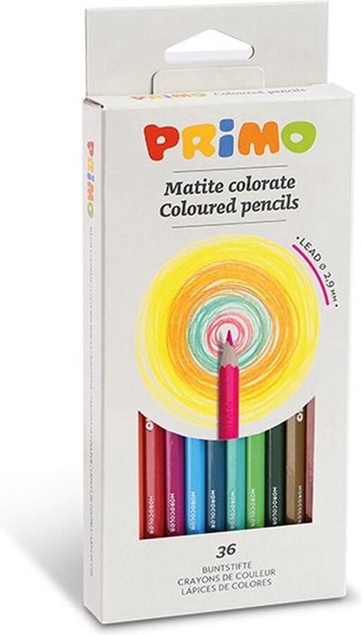 PRIMO 502MAT36E kleurpotlood Meerkleurig 36 stuk(s)