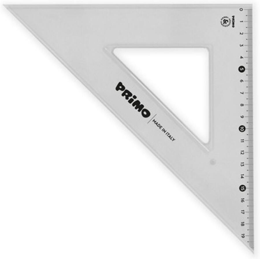 PRIMO 8255SQ45 aanslaghoek Dakdekkers-meetdriehoek (speed square)