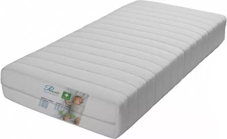 Princessmatrassen Comfort Princess Peutermatras-Juniormatras-70x140x14cm SG25