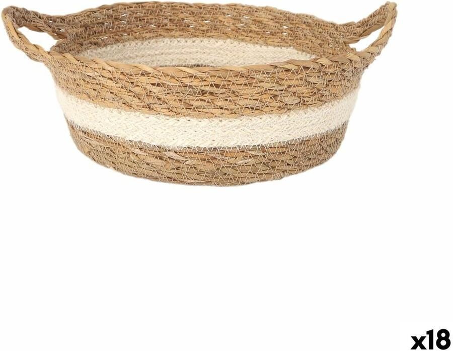 Privilege Opbergbak vlechtwerk ø 17 x 7 cm (18 Stuks)