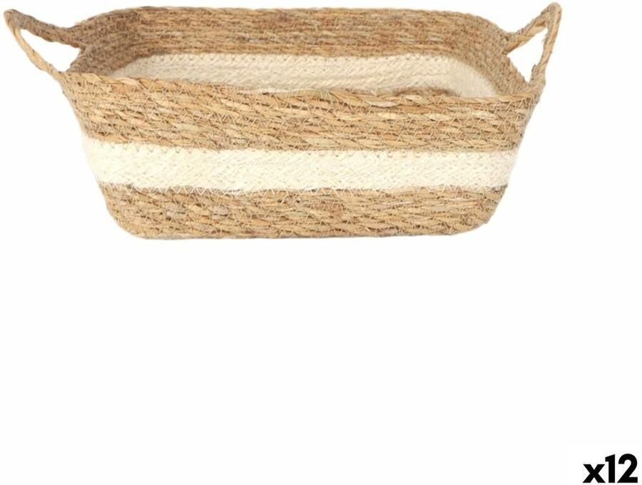 Privilege Opbergbak vlechtwerk 22 x 22 x 8 cm (12 Stuks)
