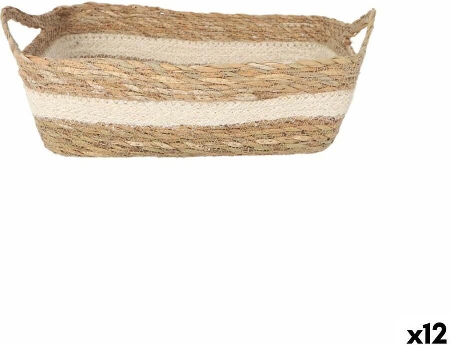 Privilege Opbergbak vlechtwerk 25 x 20 x 8 cm (12 Stuks)
