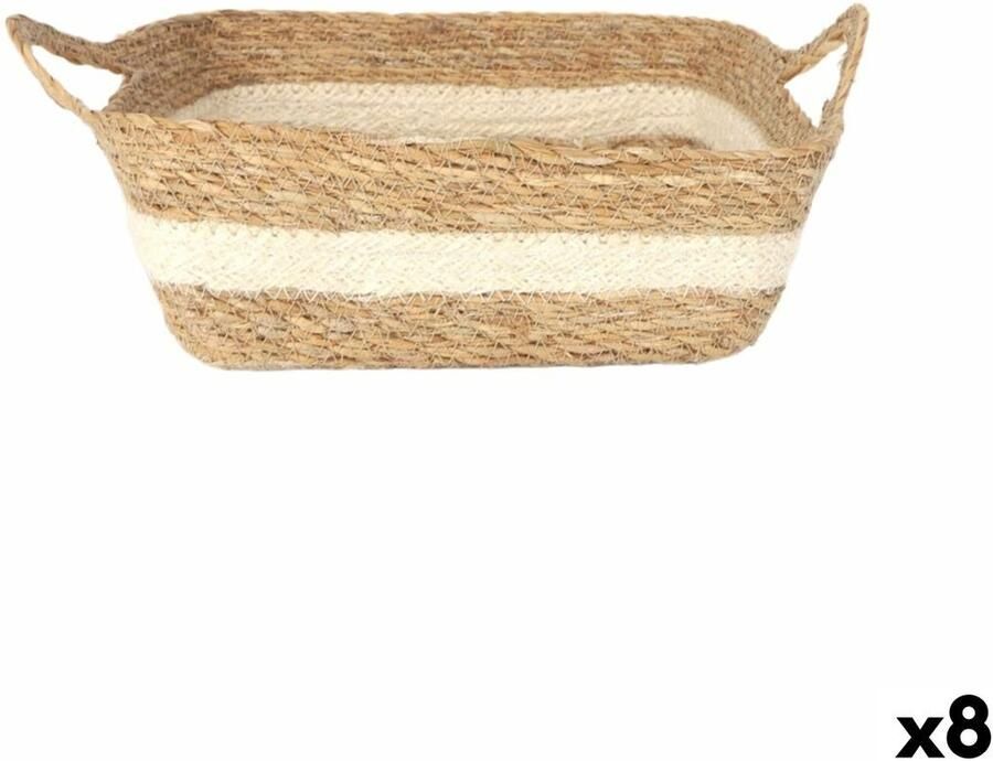 Privilege Opbergbak vlechtwerk 27 x 27 x 9 cm (8 Stuks)