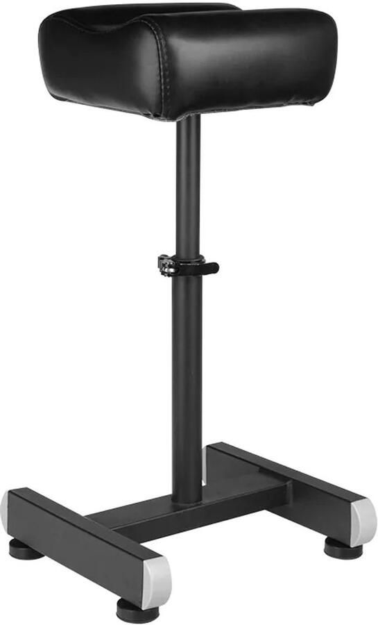Pro ink Ergonomische Pedicure-Manicure Kruk Tatoeage Voetsteun Verstelbare Voetenbank Zwart voor Salons Spa Tattooshop Universeel 42-58 cm