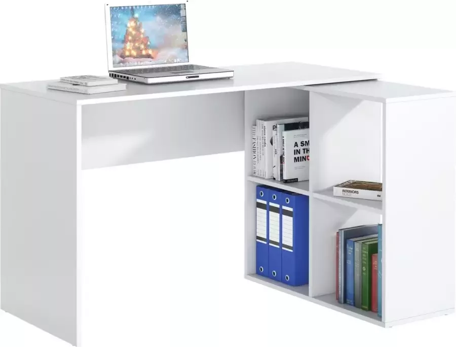 Pro-meubels Bureau Orlando Hoekbureau Computertafel Wit