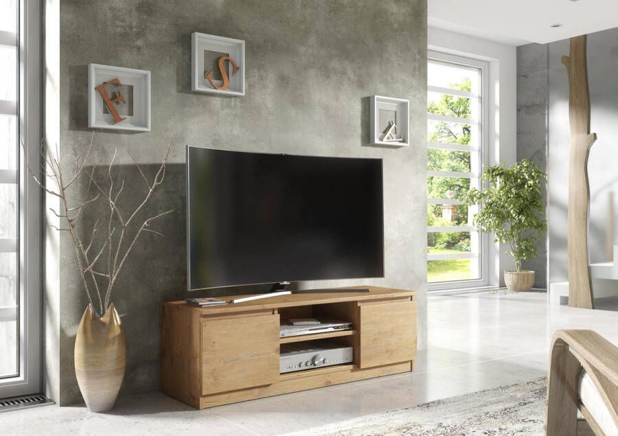 Pro-meubels Tv-meubel Tv kast Salvador Eiken 120cm