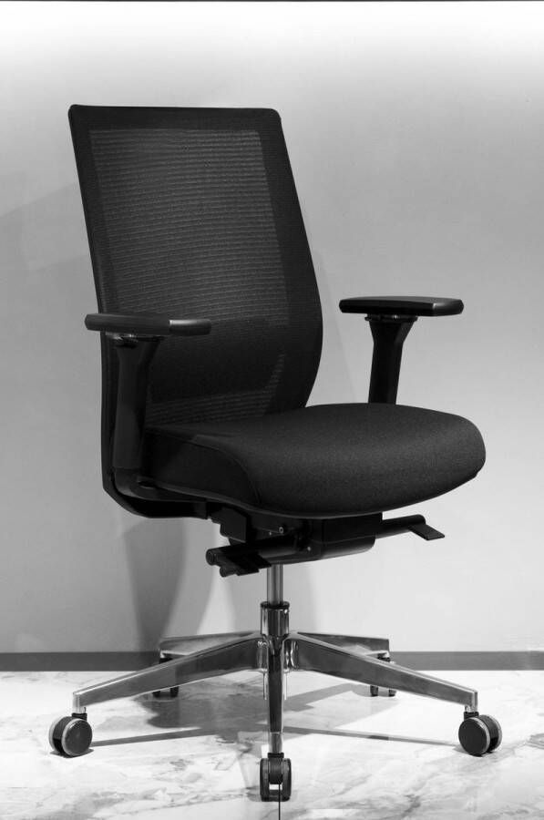 Projectgroothandel Ergomaster Professionele Ergonomische Bureaustoel – Volledig Verstelbaar en Comfortabel – Duurzaam Comfort voor Lange Dagen op Kantoor en Thuis Antraciet Zwart - Foto 2