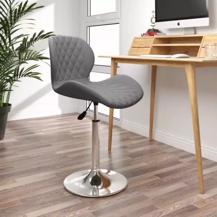 ForYou Prolenta Premium Barkruk fluweel donkergrijs - Foto 2