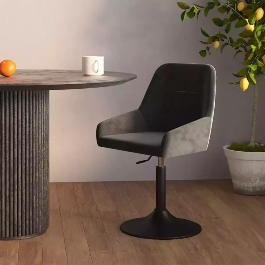 ForYou Prolenta Premium Barkruk fluweel donkergrijs - Foto 11