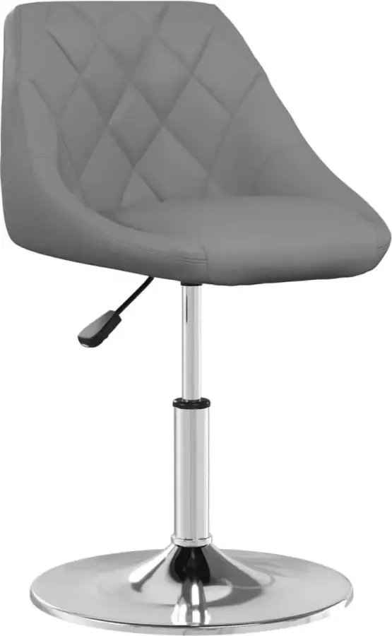 ForYou Prolenta Premium Barkruk kunstleer grijs - Foto 9