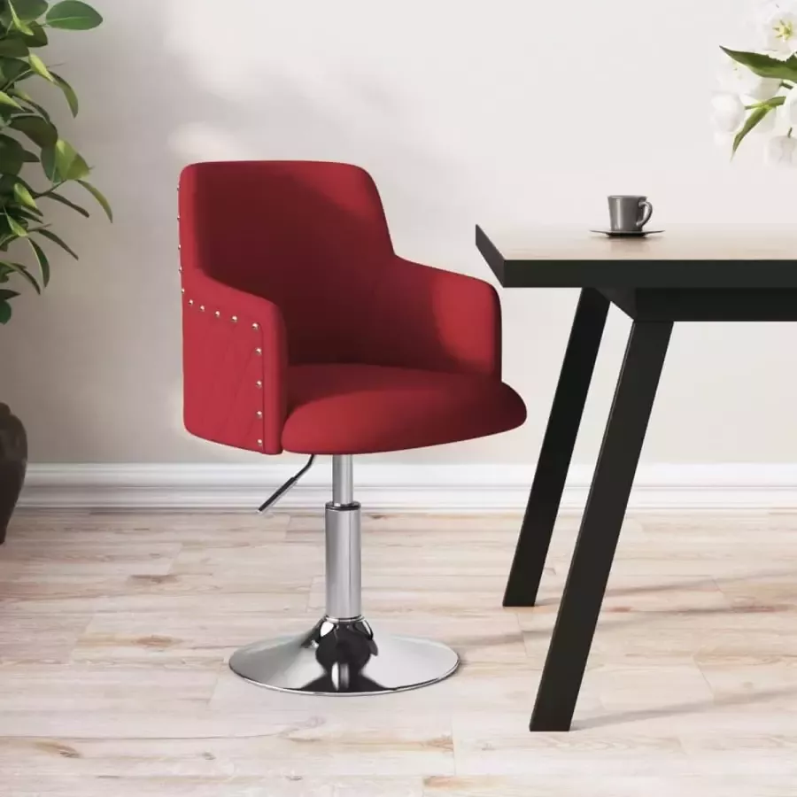 ForYou Prolenta Premium Barkruk stof wijnrood - Foto 6