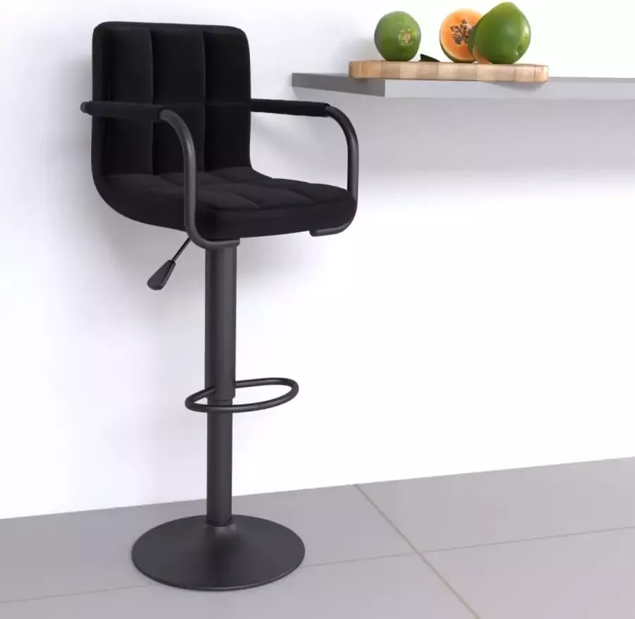 ForYou Prolenta Premium Barkruk stof zwart - Foto 11