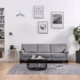 Prolenta Premium Driezitsbank stof lichtgrijs - Thumbnail 3