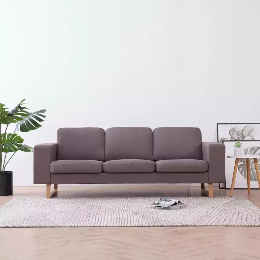 Prolenta Premium Driezitsbank stof taupe