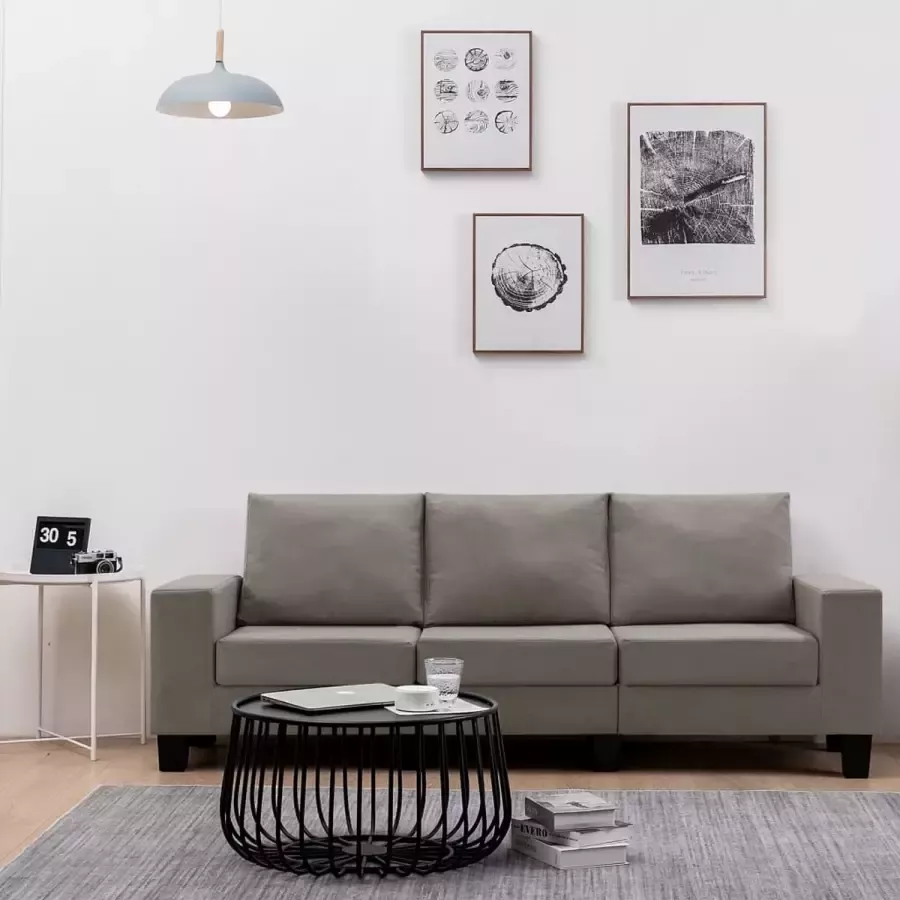 Prolenta Premium Driezitsbank stof taupe