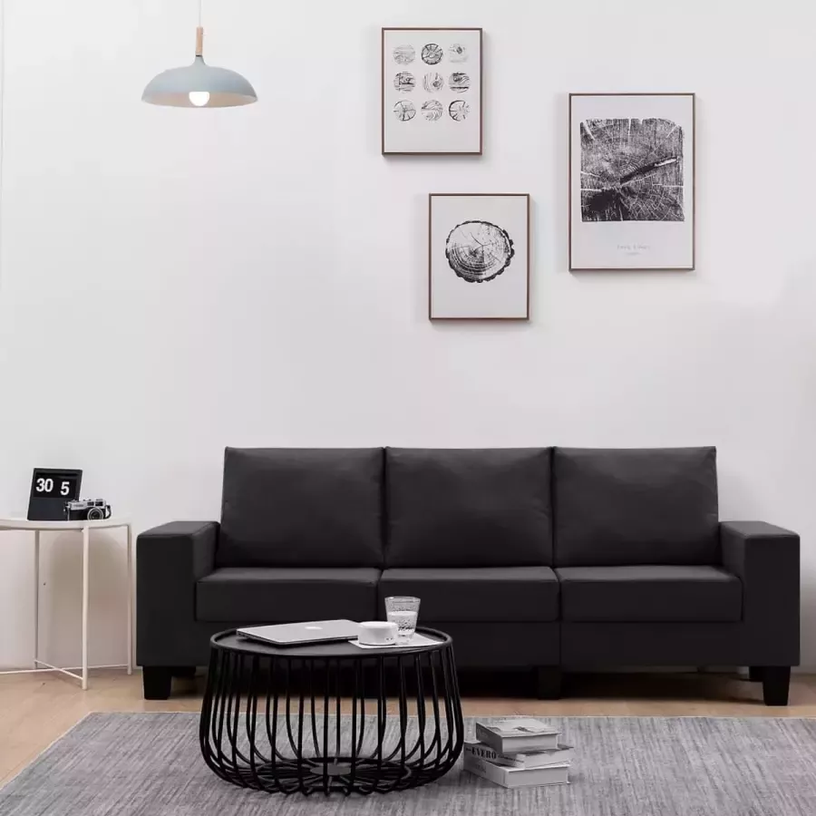 Prolenta Premium Driezitsbank stof zwart