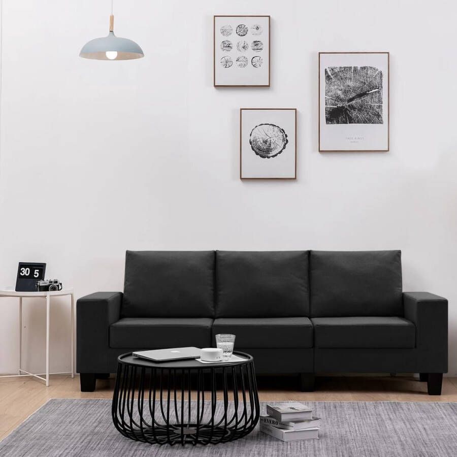 Prolenta Premium Driezitsbank stof zwart