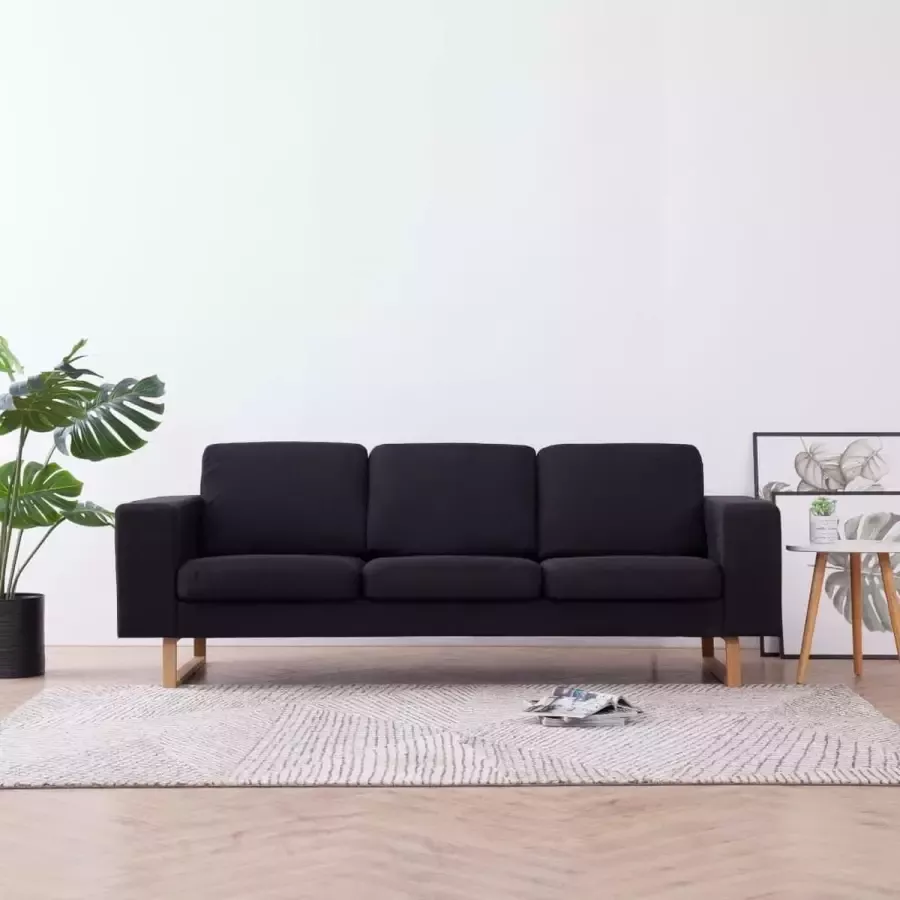 Prolenta Premium Driezitsbank stof zwart