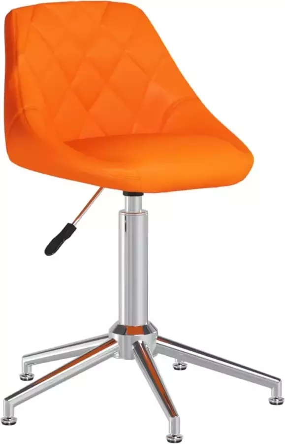 ForYou Prolenta Premium Eetkamerstoel draaibaar kunstleer oranje