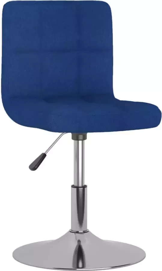ForYou Prolenta Premium Eetkamerstoel draaibaar stof blauw - Foto 18
