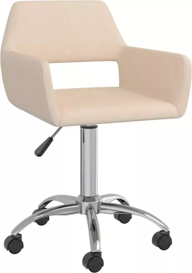 ForYou Prolenta Premium Eetkamerstoel draaibaar stof crèmekleurig - Foto 16