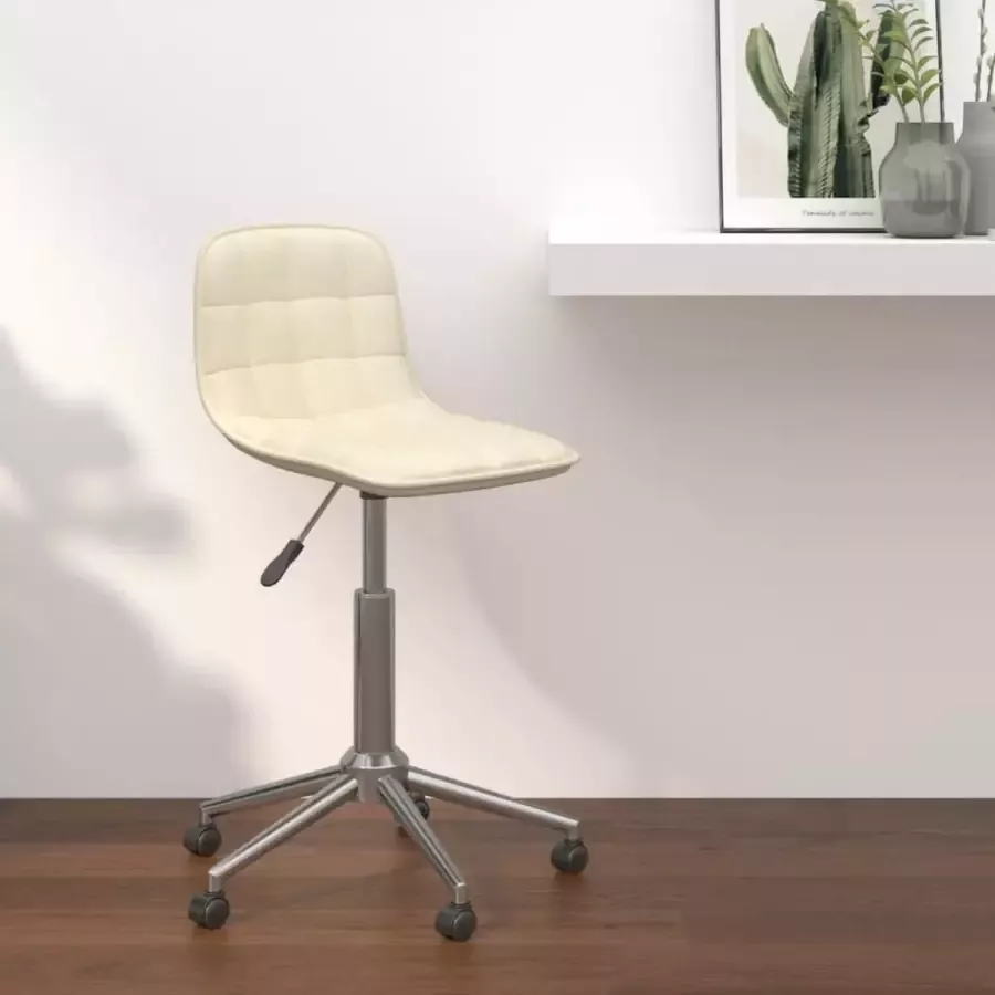 ForYou Prolenta Premium Eetkamerstoel draaibaar stof crèmekleurig - Foto 10