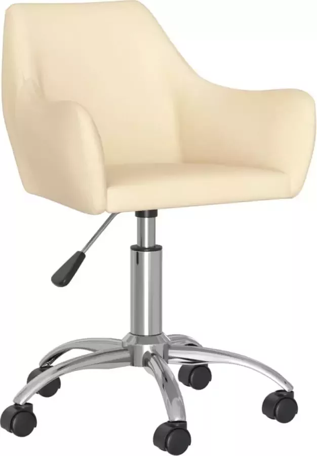 ForYou Prolenta Premium Eetkamerstoel draaibaar stof crèmekleurig - Foto 17