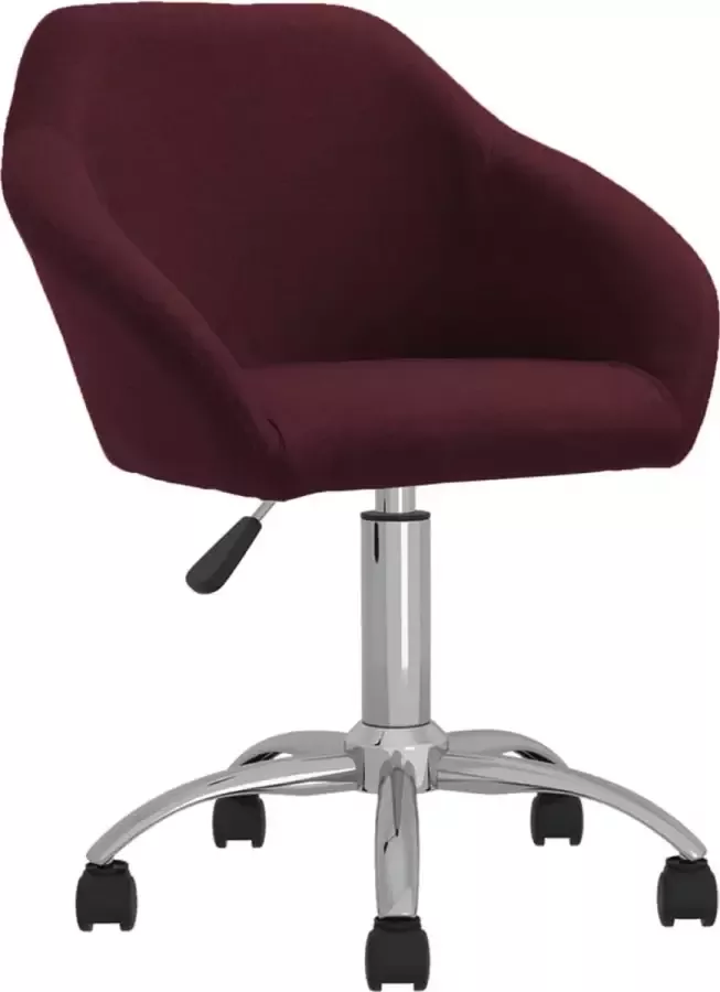 ForYou Prolenta Premium Eetkamerstoel draaibaar stof paars - Foto 6