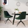 ForYou Prolenta Premium Eetkamerstoelen 2 st fluweel donkergroen - Thumbnail 5